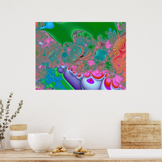 Fractal 3052 poster (Keuken)