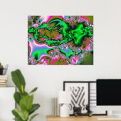 Fractal 3057-2 poster (Thuiskantoor)