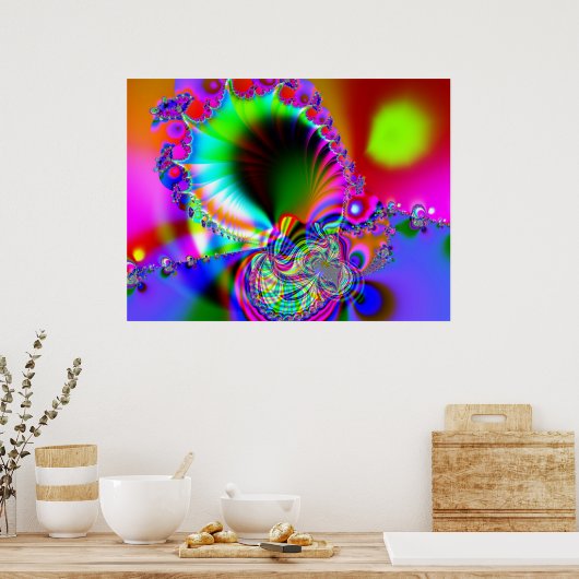 Fractal 3223 poster (Keuken)