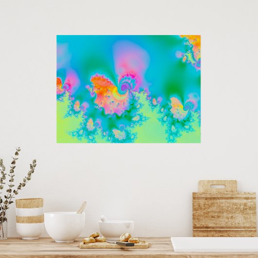 Fractal 3243 poster (Keuken)