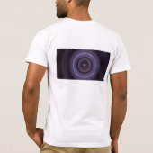 Fractal (3.14159 bar) Mannen T-shirt voor de voorz (Achterkant)