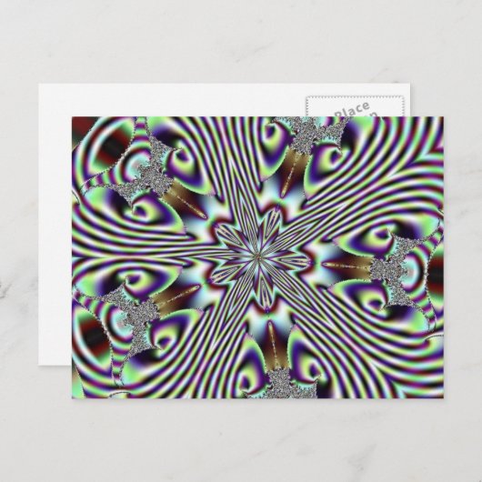 Fractal 3 Briefkaart (Voorkant / Achterkant)