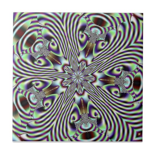 Fractal 3 Tegel Tegeltje (Voorkant)