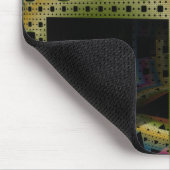 Fractal 3D Sci Fi Afgedrukte schakelingen MP04 Muismat (Hoek)