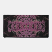 Fractal 3D Sci Fi Cube Gedrukt Circuit DeskM06 Bureaumat (Voorkant)