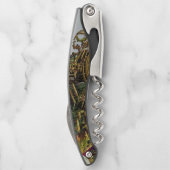 Fractal 3D Sci-fi futuristi Monogram Kurkentrekker (Achterkant)