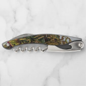 Fractal 3D Sci-fi futuristi Monogram Kurkentrekker (Achterkant)