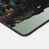 Fractal 3D Sci Fi futuristische Hard Rock DeskM Bureaumat (Hoek)