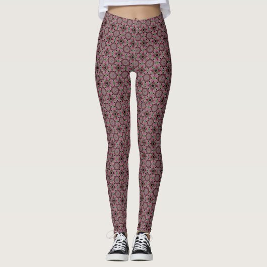 Fractal 42 Leggings (Voorkant)