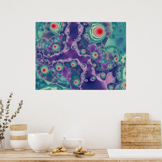 Fractal 433 poster (Keuken)