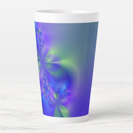 Fractal 44 latte mok (Voorkant)