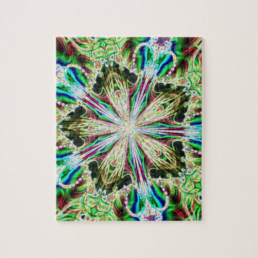 Fractal 49 Puzzle Legpuzzel (Verticaal)