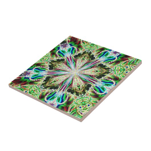 Fractal 49 Tegel Tegeltje (Zijkant)