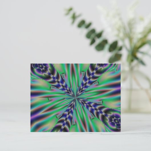 Fractal 4, Briefkaart (Staand voorkant)