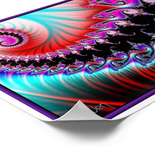 Fractal #4 poster (Hoek)