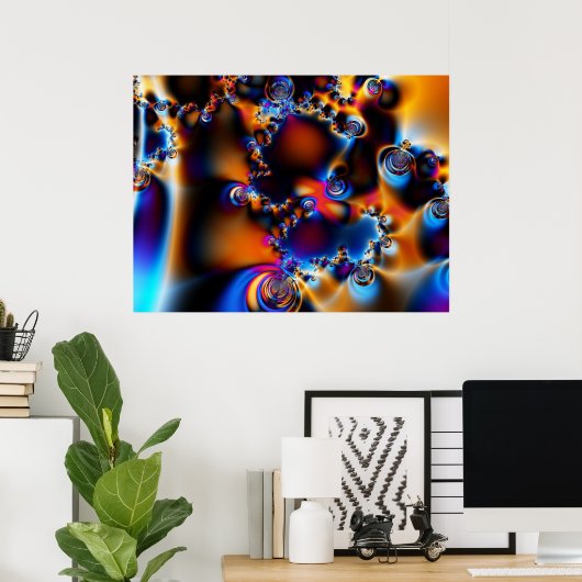 Fractal 511 poster (Thuiskantoor)