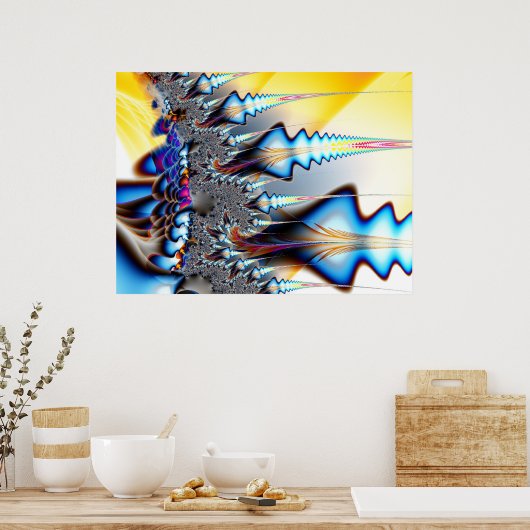 Fractal 511 poster (Keuken)