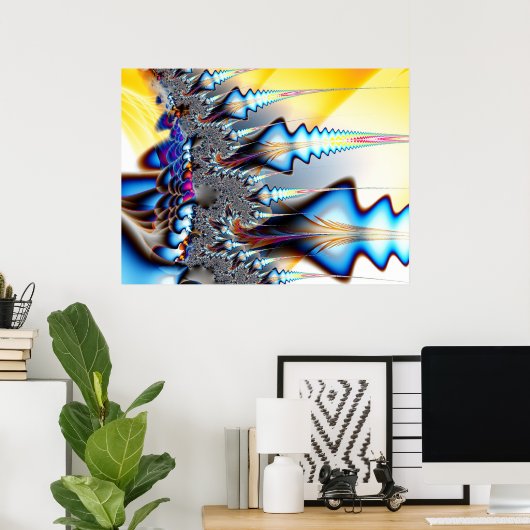 Fractal 511 poster (Thuiskantoor)