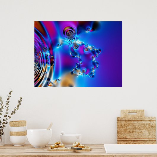 Fractal 512 poster (Keuken)