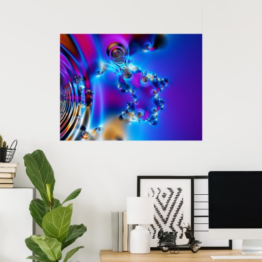 Fractal 512 poster (Thuiskantoor)