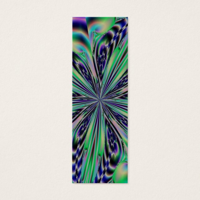 Fractal 5,Bladwijzer Mini Visitekaartjes (Voorkant)