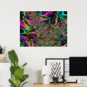 Fractal 628 poster (Thuiskantoor)