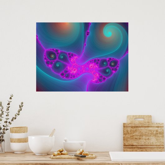 Fractal 657 poster (Keuken)