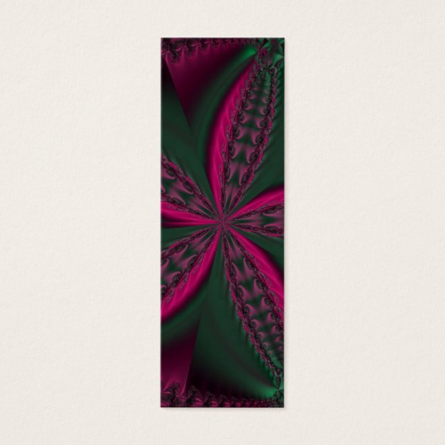 Fractal 6, Bladwijzer Mini Visitekaartjes (Voorkant)