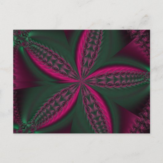Fractal 6, Briefkaart (Voorkant)