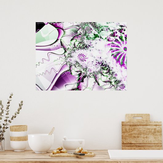 Fractal 734 poster (Keuken)