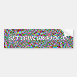 Fractal 74, zet uw groef aan, Bumpersticker