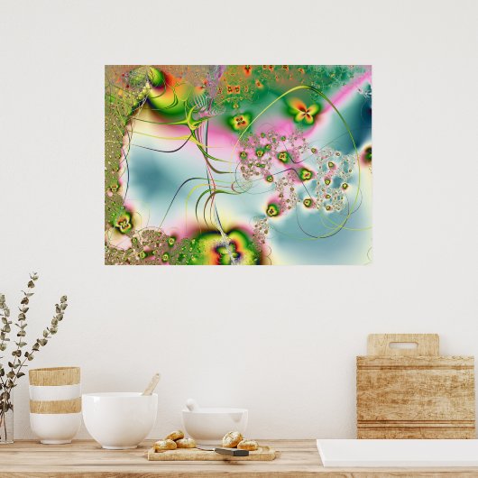 Fractal 817 poster (Keuken)