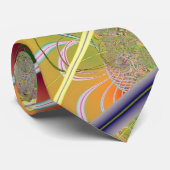 Fractal 819 stropdas (Opgerold)