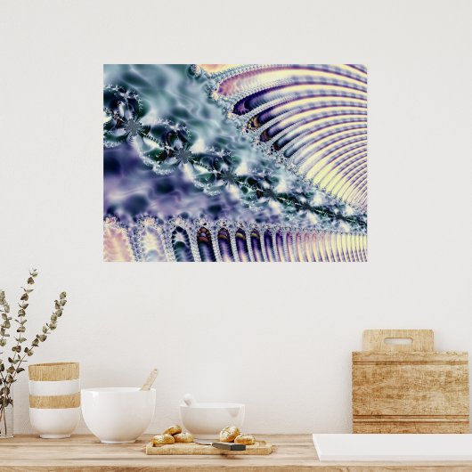 Fractal 834 poster (Keuken)