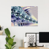 Fractal 834 poster (Thuiskantoor)