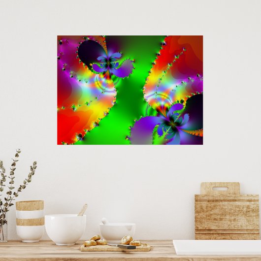 Fractal 843-2 poster (Keuken)