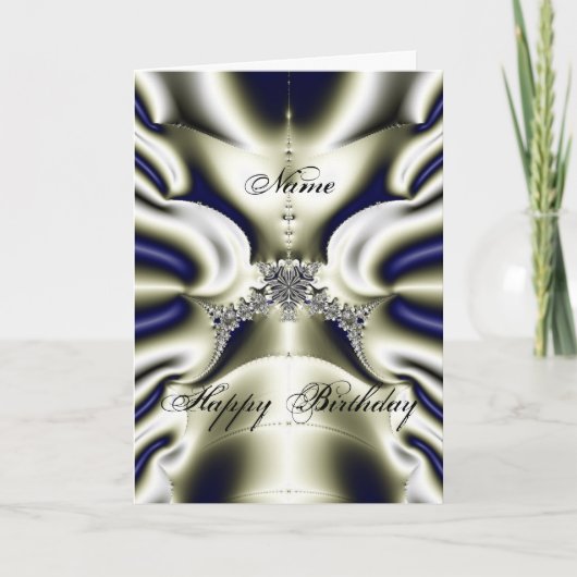 Fractal 85, Birthday Kaart (Voorkant)