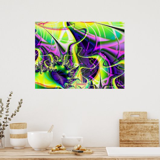 Fractal 861 poster (Keuken)