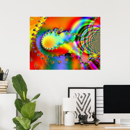 Fractal 871 poster (Thuiskantoor)