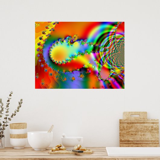 Fractal 871 poster (Keuken)