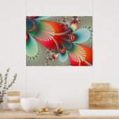 Fractal 887 poster (Keuken)