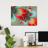 Fractal 887 poster (Thuiskantoor)