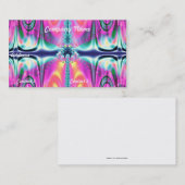 Fractal 89, Visitekaartje (Voorkant / Achterkant)