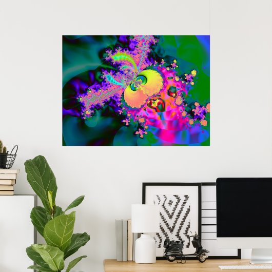 Fractal 927 poster (Thuiskantoor)