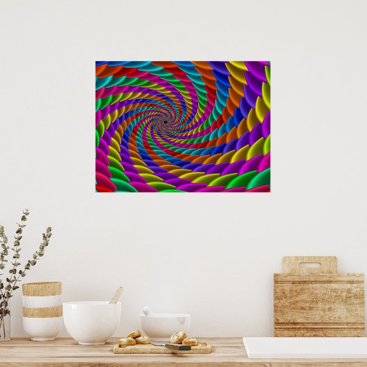 Fractal 979 poster (Keuken)