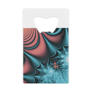 Fractal #9 creditkaart flessenopener