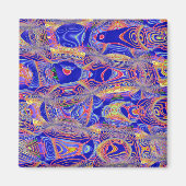 Fractal Abstract 061012a Magneet (Voorkant)