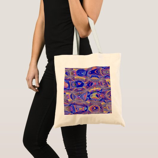 Fractal Abstract 061012a Tote Bag (Voorkant (product))