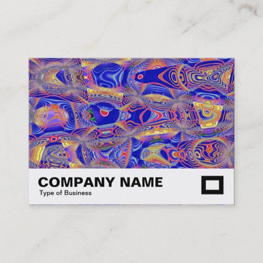 Fractal Abstract 061012a Visitekaartje (Voorkant)