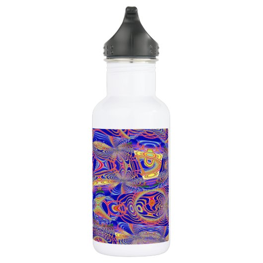 Fractal Abstract 061012a Waterfles (Rechts)